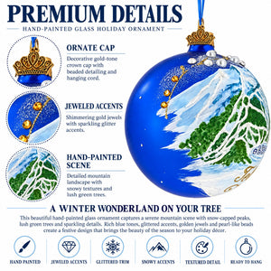 Telluride, Colorado Glass Ball Christmas Ornament