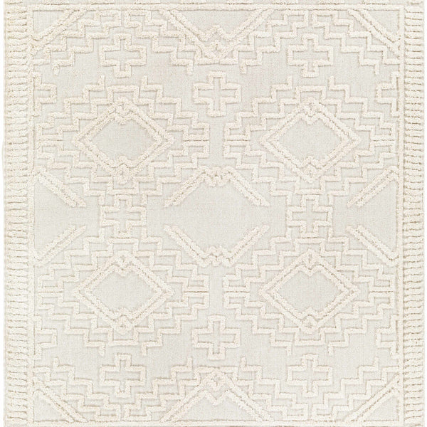 Kalkan High/Low Pile Rug with Tassels - Clearance