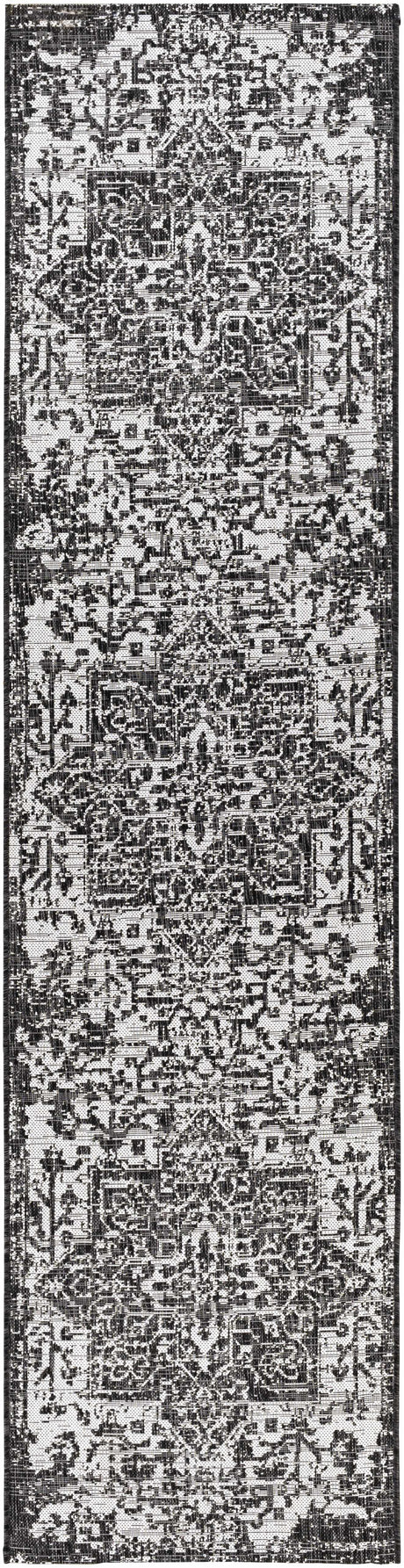 Charcoal Kilmacolm Indoor & Outdoor Area Rug - Clearance