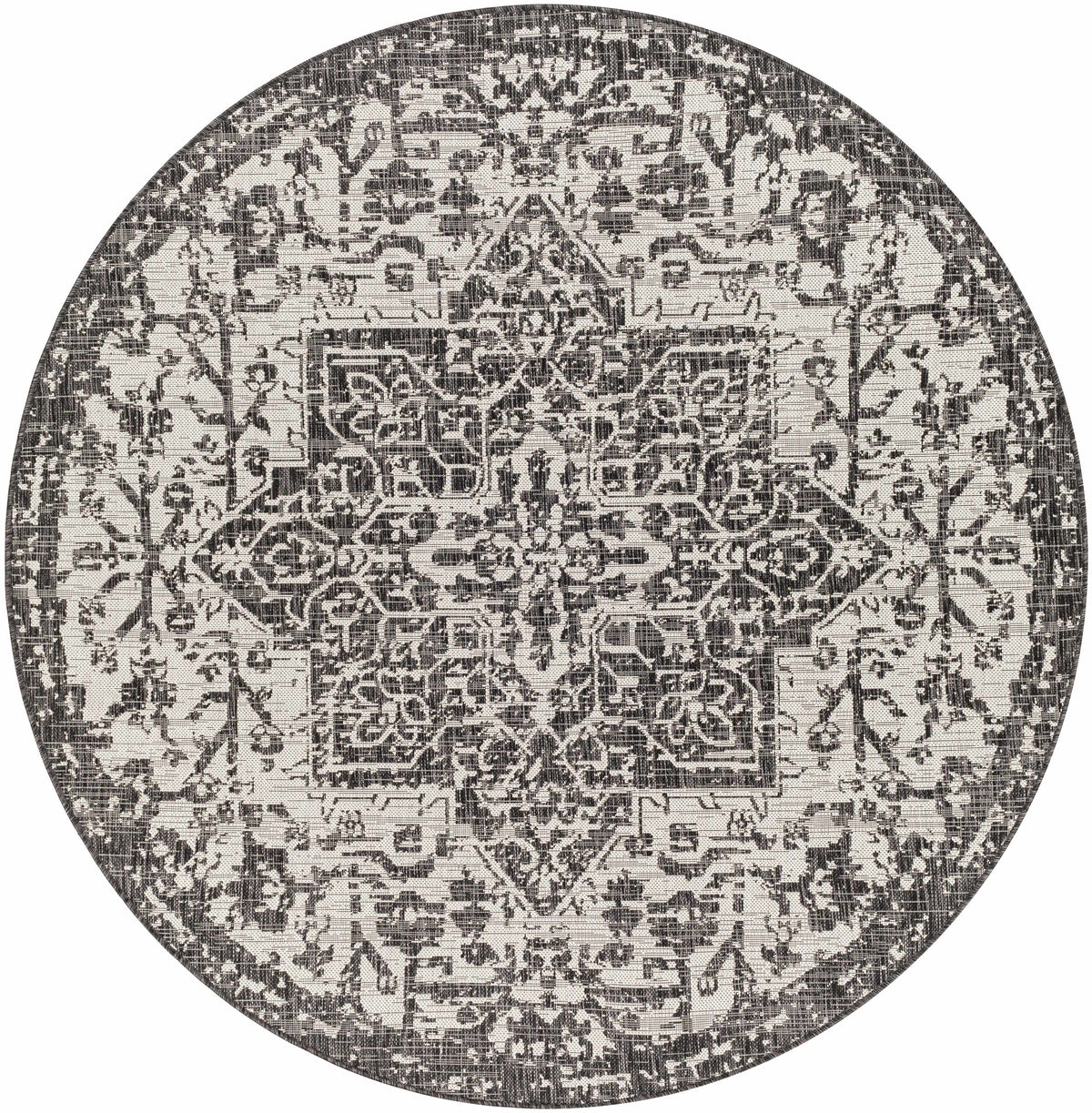 Boutique Rugs Charcoal Kilmacolm Indoor & Outdoor Area Rug - view 5