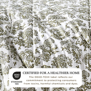 Reversible Christmas Comforter and Sham Set - Holiday / Lodge Odette Collection