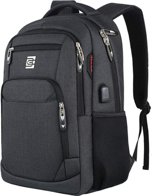 Slim Anti Theft Laptop Backpack 15.6 Inch USB Charging Travel Bag