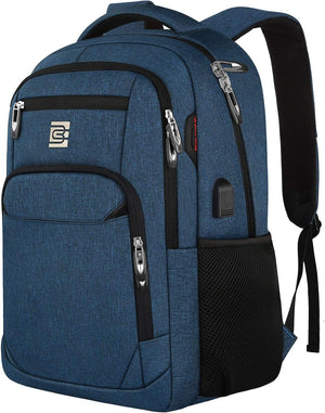 Slim Anti Theft Laptop Backpack 15.6 Inch USB Charging Travel Bag