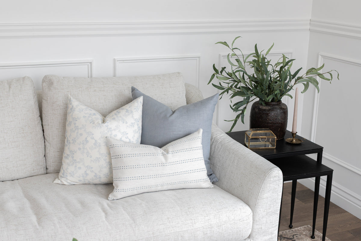 Laurel and Blush Charlotte Throw Pillow - view 4