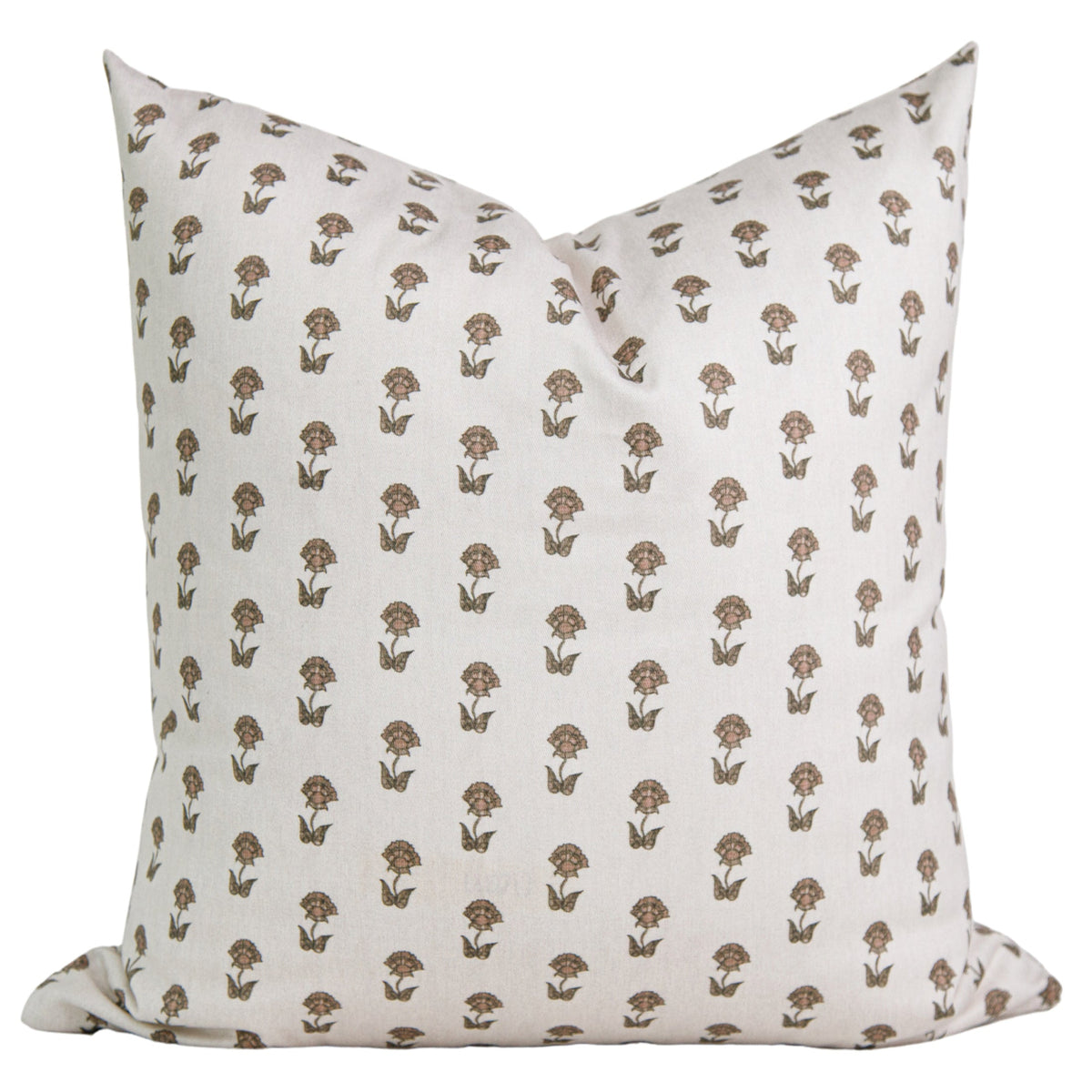 Laurel and Blush Clara Floral Throw Pillow