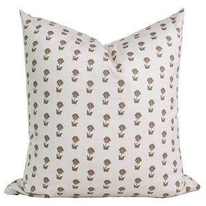 Laurel and Blush Clara Floral Throw Pillow
