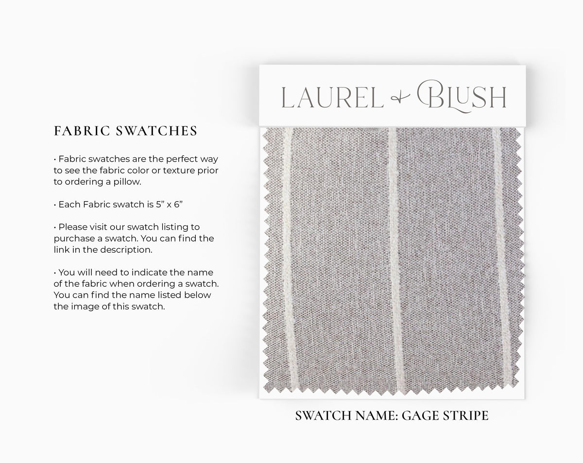 Laurel and Blush Gage Stripe Throw Pillow - view 2