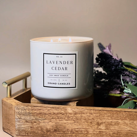 Lavender Cedar Candle