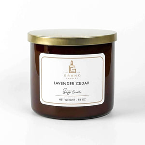 Lavender Cedar Candle