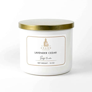 Lavender Cedar Candle