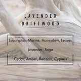 Lavender Driftwood Candle