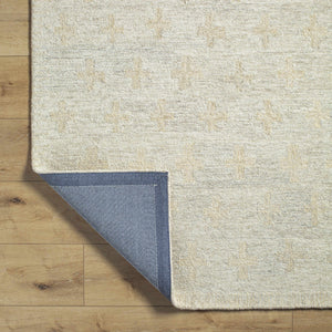 Lotta Peach Modern Wool Area Rug