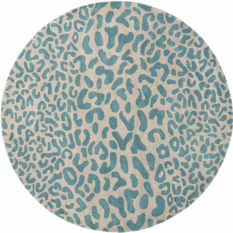 Lockbourne Leopard Print Area Rug