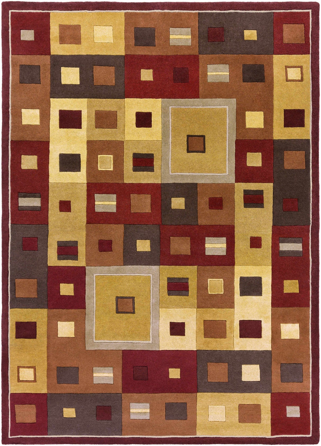Lengby Modern Wool Rug - Clearance