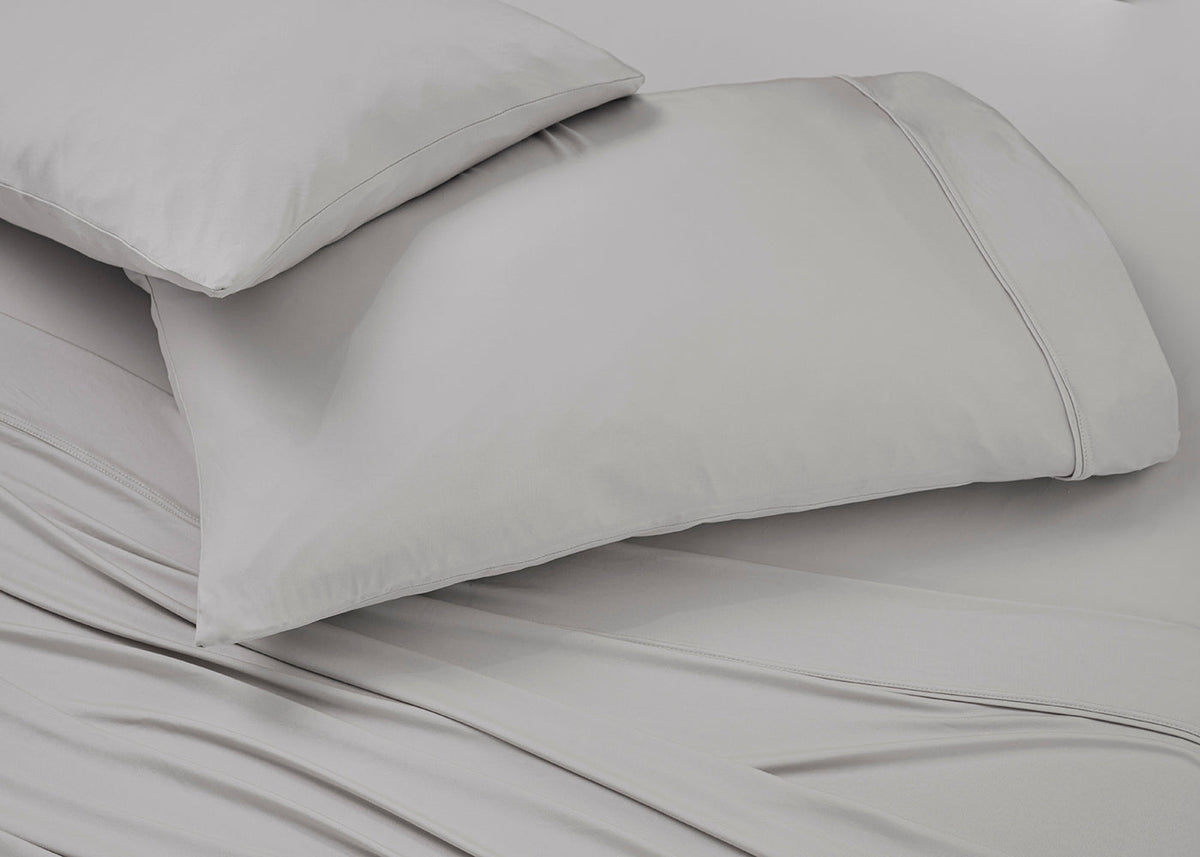 Light Grey Queen Pillowcase Set with Cooling Ver-Tex Fabric - view 5