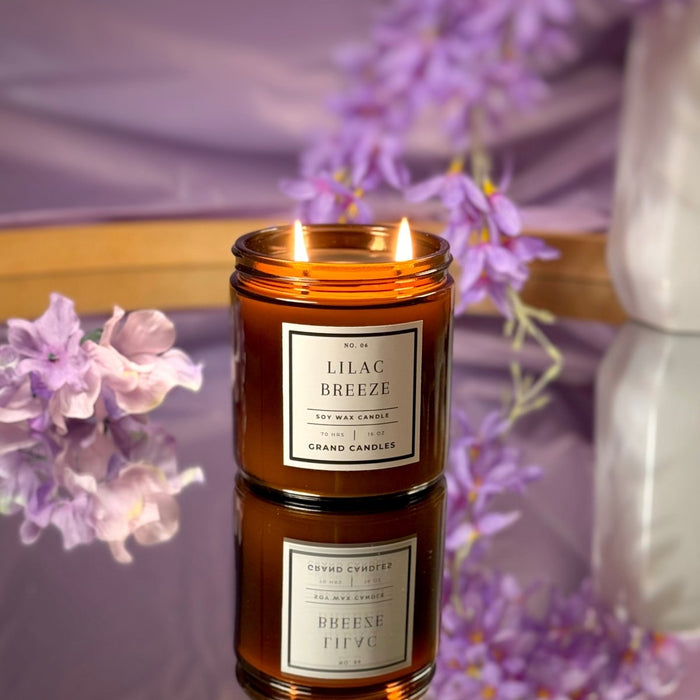 Grand Candles LLC Lilac Breeze Candle