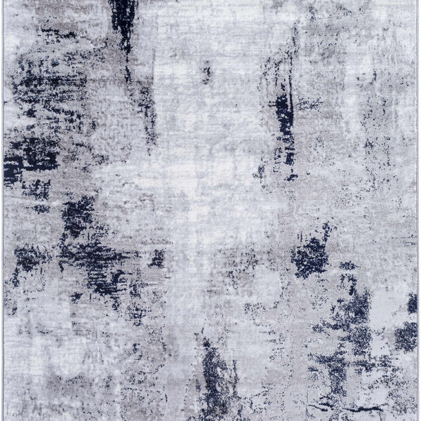 Limao Abstract Denim Area Rug