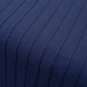 Washed Linen-Cotton Runner- Navy