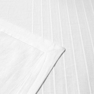 Washed Linen-Cotton Tablecloth- White