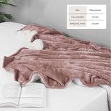 Velvet Plush Sherpa Bed Blanket - Sherpa Fleece Collection
