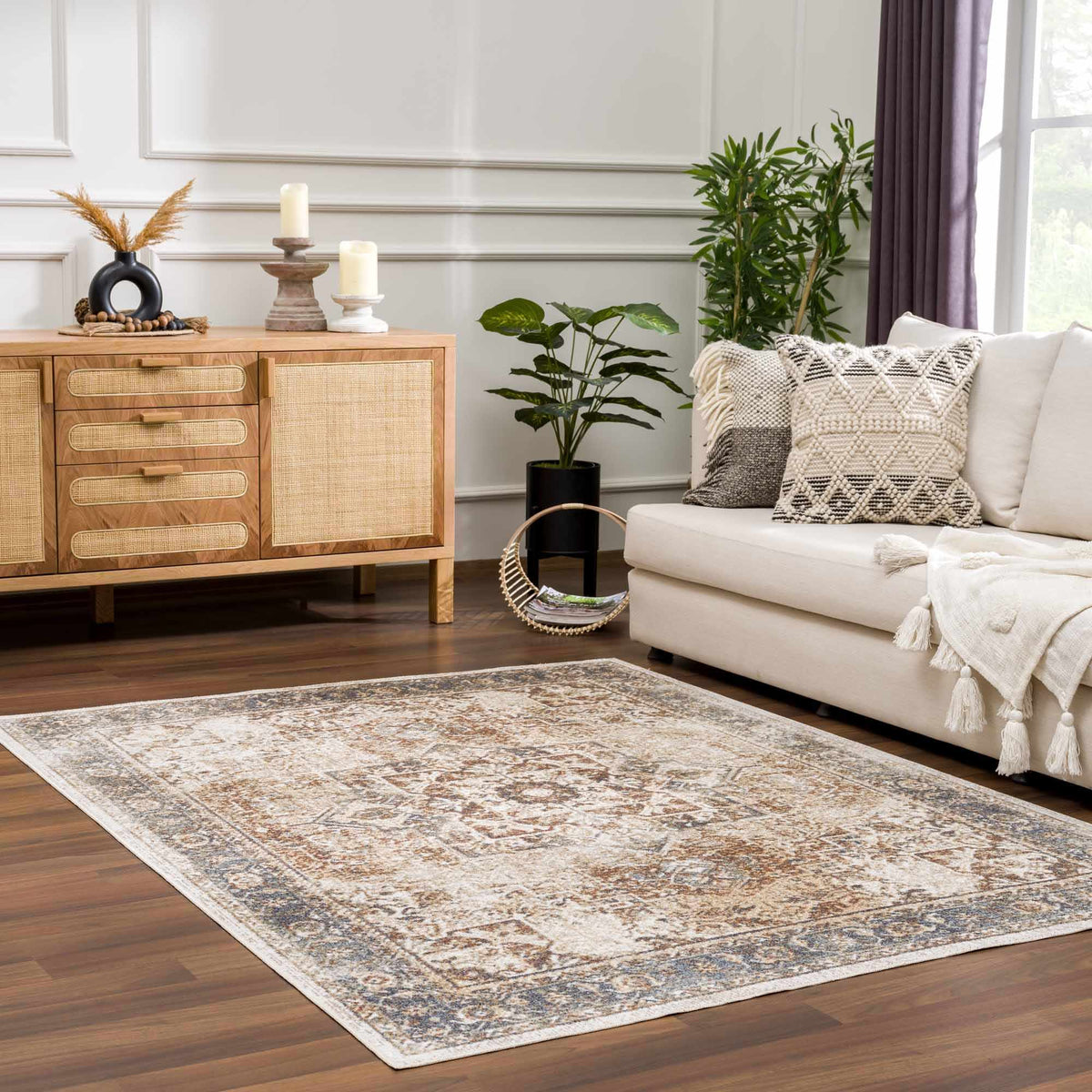 Boutique Rugs Heritage Style Flat Pile Washable Rug - view 19