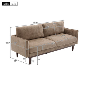 Loveseat Sofa With Spacious Seating - view 2