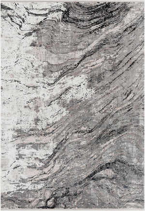 Littleport Luxury Fringed Faux Silk Rug - Clearance