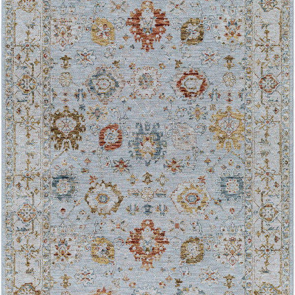 Luklukan Oushak Style Floral Rug