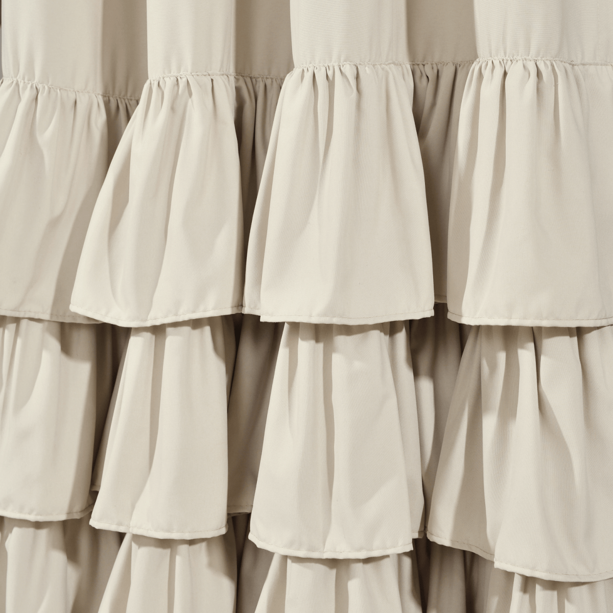 LushDecor Allison Ruffle Curtain Set - view 7