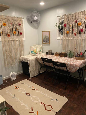 LushDecor Boho Macrame Textured Cotton Window Curtain - view 41