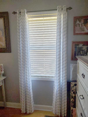 LushDecor Calia Chevron Geo Window Curtain Panels Set - view 17