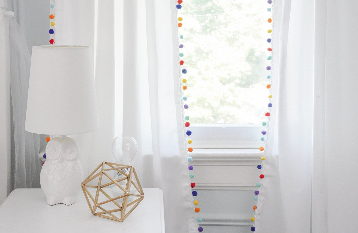 LushDecor Pom Pom Window Curtain Panel - view 25