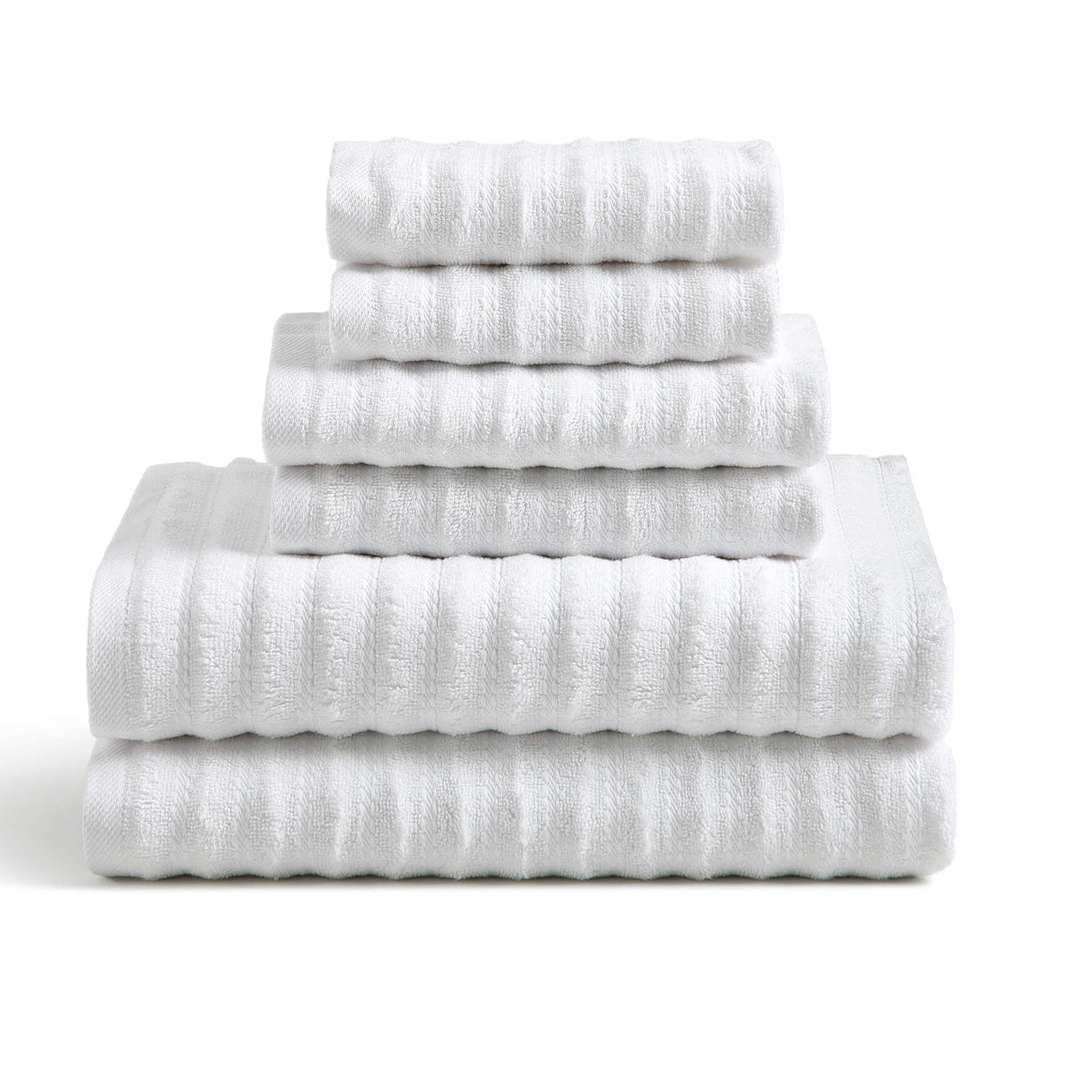 Luxury Towel Set from Cosy House Collection - White