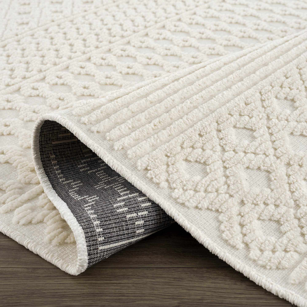 Boutique Rugs Drago White Washable Area Rug - view 5