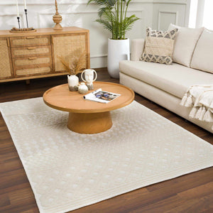 Boutique Rugs Drago White Washable Area Rug - view 7