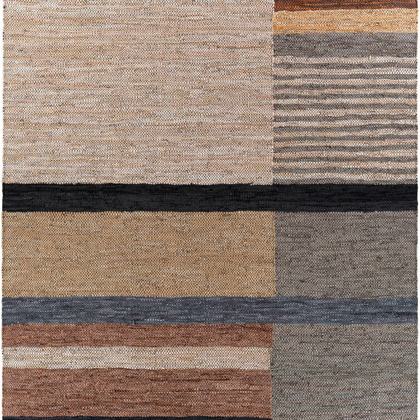 Lyndoch Leather Patchwork Rug