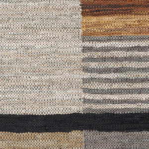 Lyndoch Leather Patchwork Rug
