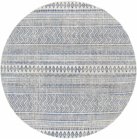 Madras Light Blue Green All Over Performance Area Rug