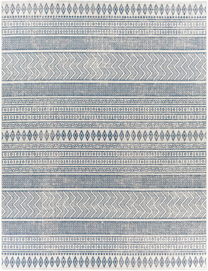 Madras Light Blue Green All Over Performance Area Rug