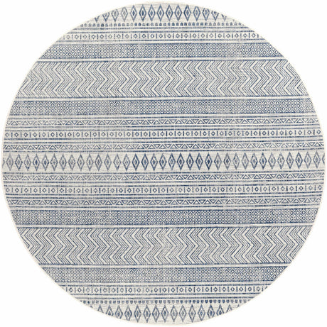 Madras Light Blue Green All Over Performance Area Rug