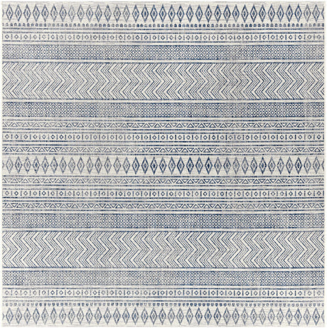 Madras Light Blue Green All Over Performance Area Rug