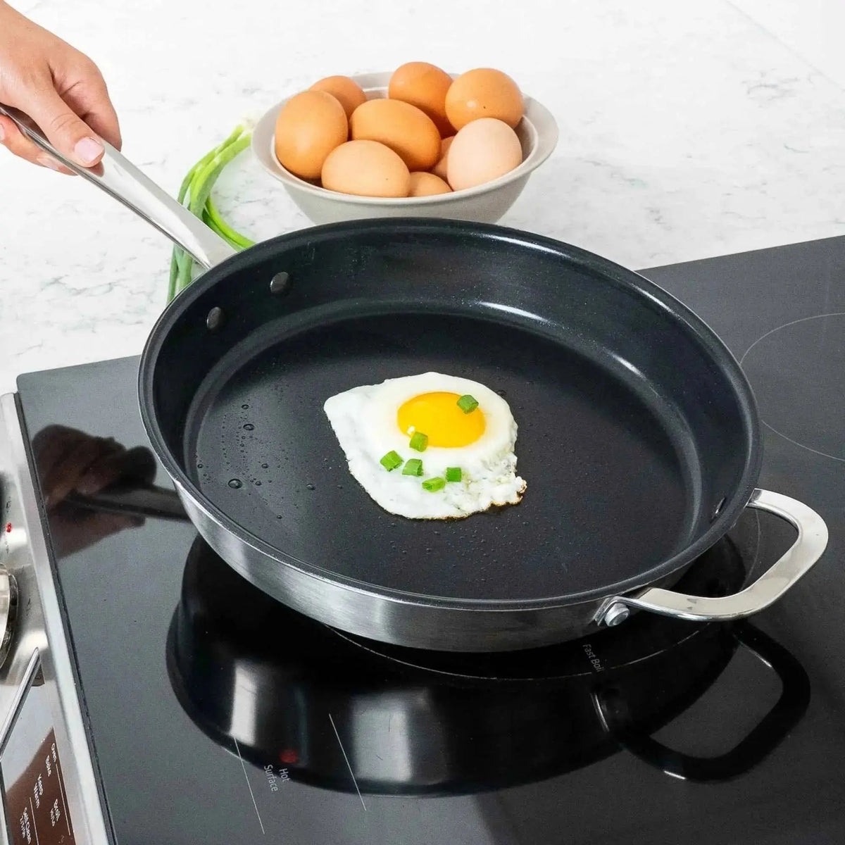5-Ply Ceramic Nonstick Frying Pan