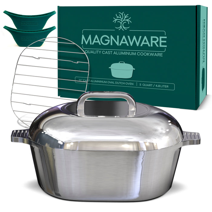 MAGNAWARE Oval Dutch Oven with Lid