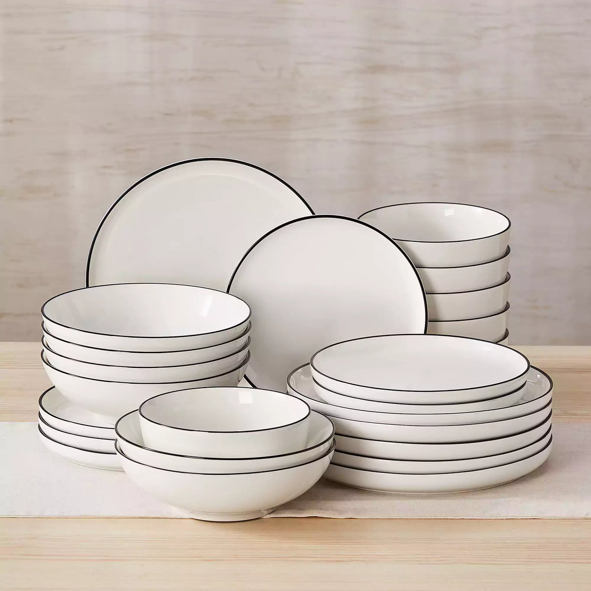 MALACASA Mina 24 Piece Dinnerware Set - view 15