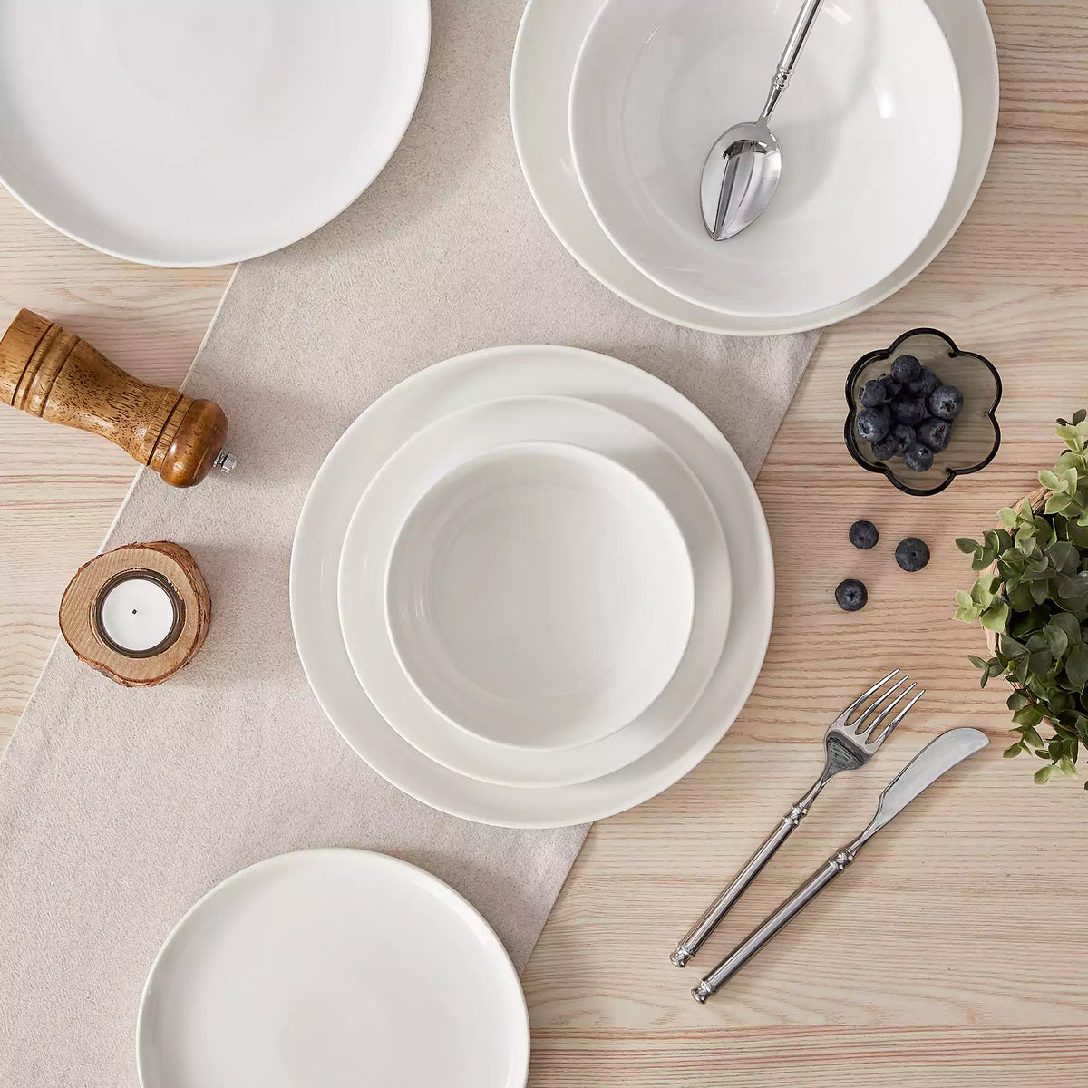 MALACASA Mina 24 Piece Dinnerware Set - view 3