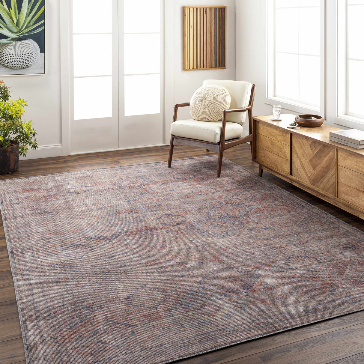 Mayantoc Washable Area Rug - Clearance
