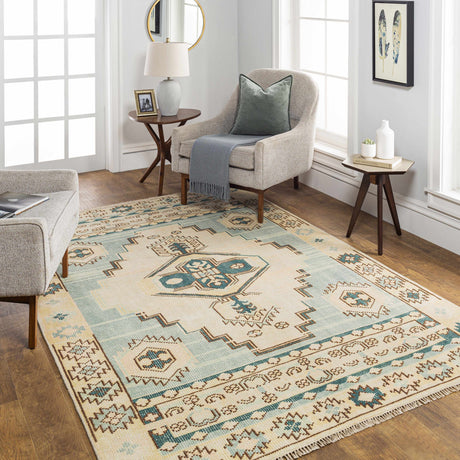 McColl Hand Knotted Wool Blend Rug - Clearance