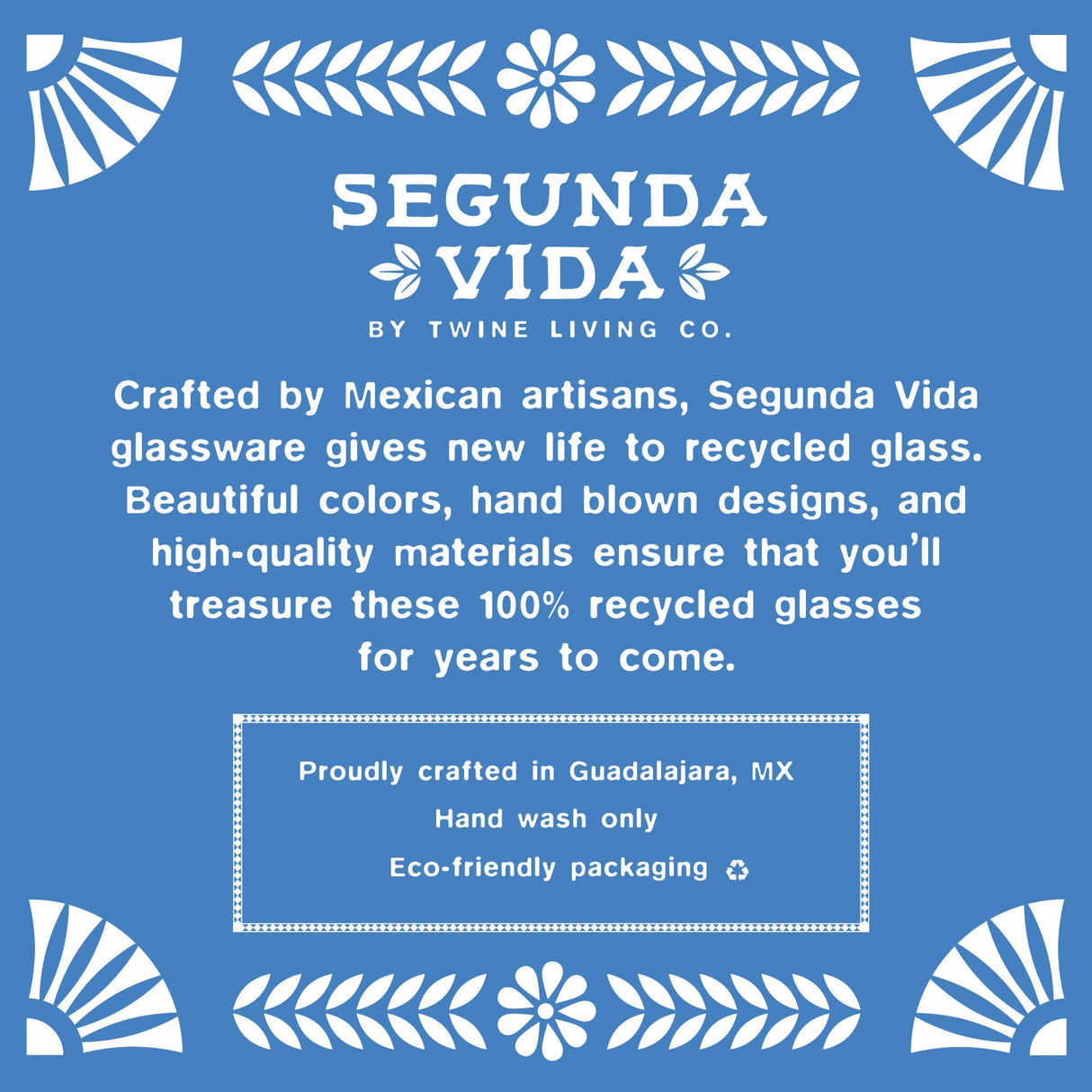 Segunda Vida Rosado Stemless Wine Glasses