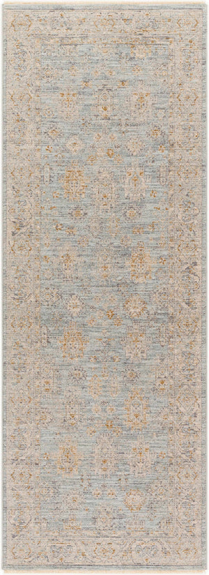 Coby Deep Teal Avant Garde Area Rug