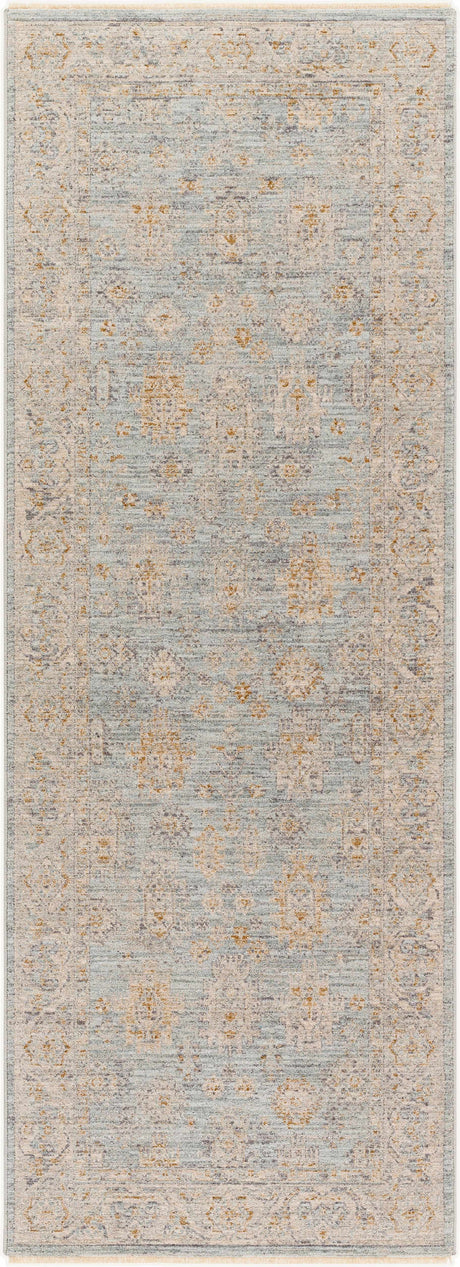 Coby Deep Teal Avant Garde Area Rug